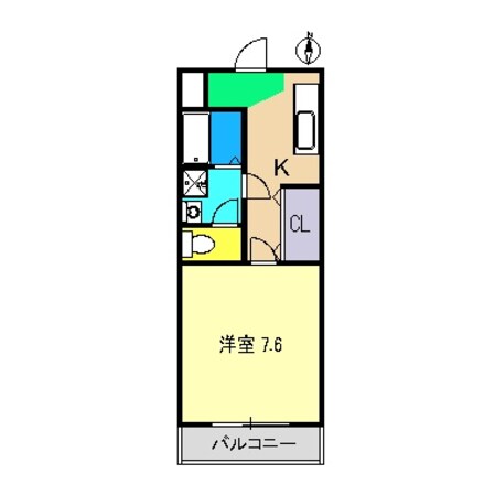 舟戸駅 徒歩2分 3階の物件間取画像